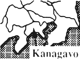 mapo de Kanagavo